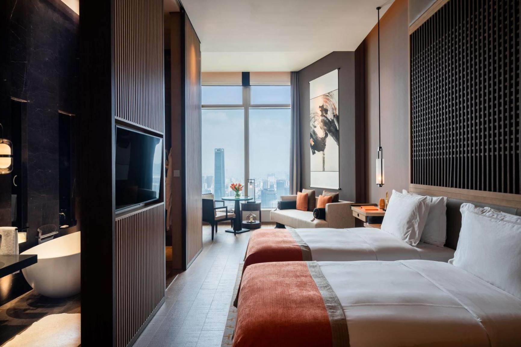 Jumeirah Guangzhou-Complimentary Shuttle Bus To Canton Fair Complex Exterior foto